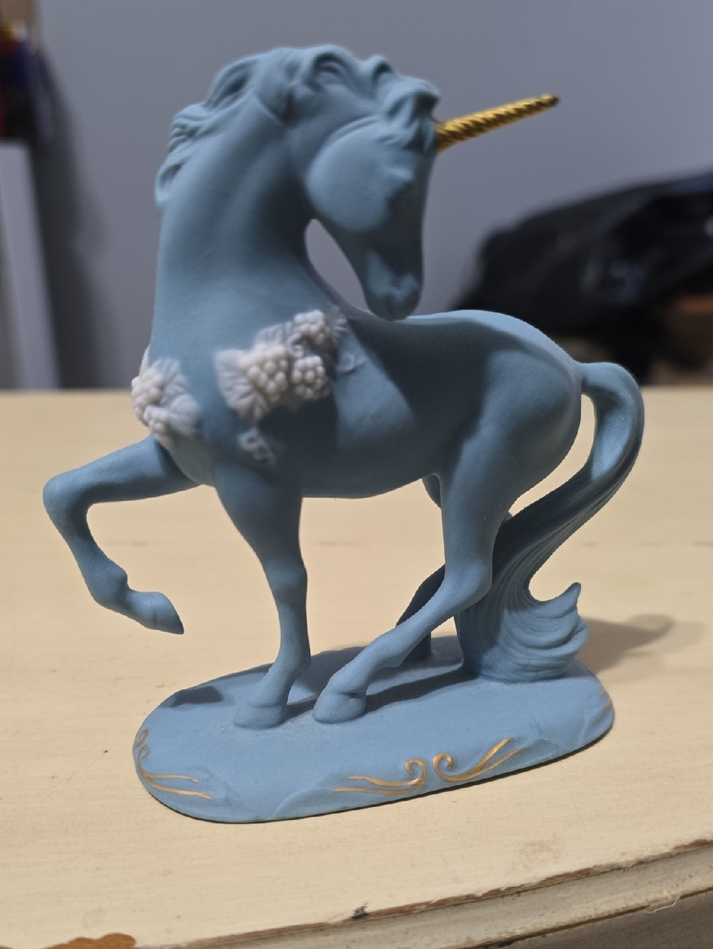 The Franklin Mint single unicorn small was part of a collection